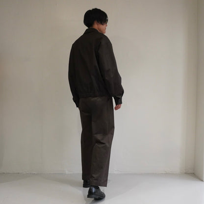 [SCYEBASICS] FINX COTTON Gaberdine Blouson Jacket フィンクスコットン ギャバジン ブルゾン - apartir Online Store アパルティール セレクトショップ