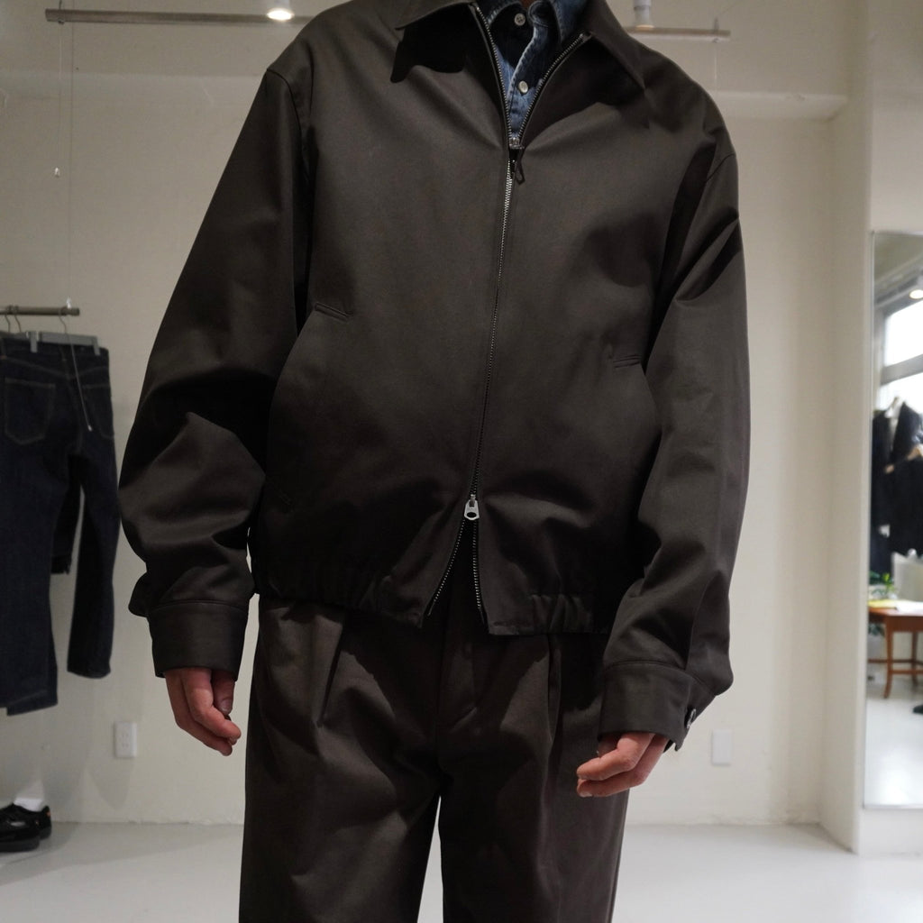 [SCYEBASICS] FINX COTTON Gaberdine Blouson Jacket - apartir Online Store アパルティール セレクトショップ