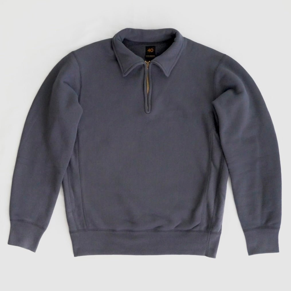 [SCYE BASICS] Fleece Back Jersey Half Zip Pullover サイベーシックス ハーフジップ プルオーバー - apartir Online Store アパルティール セレクトショップ