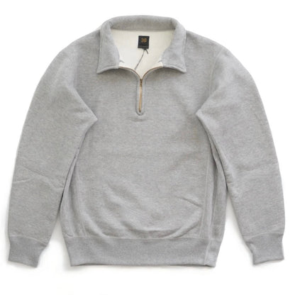 [SCYEBASICS] Fleece Back Jersey Half Zip Pullover サイベーシックス フリース バック ジャージー ハーフジップ プルオーバー スウェット - #shop_name #アパルティール# #名古屋# #セレクトショップ#