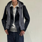 [SCYE BASICS] Fleece Back Jersey Half Zip Pullover サイベーシックス ハーフジップ プルオーバー - apartir Online Store アパルティール セレクトショップ