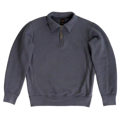 [SCYEBASICS] Fleece Back Jersey Half Zip Pullover サイベーシックス フリース バック ジャージー ハーフジップ プルオーバー スウェット - #shop_name #アパルティール# #名古屋# #セレクトショップ#