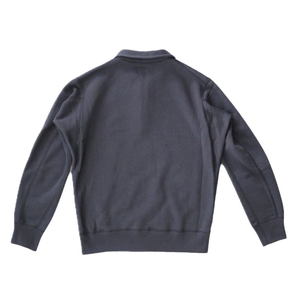 [SCYEBASICS] Fleece Back Jersey Half Zip Pullover サイベーシックス フリース バック ジャージー ハーフジップ プルオーバー スウェット - #shop_name #アパルティール# #名古屋# #セレクトショップ#