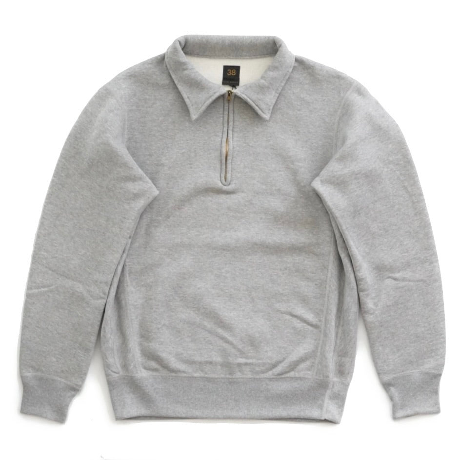 [SCYEBASICS] Fleece Back Jersey Half Zip Pullover サイベーシックス フリース バック ジャージー  ハーフジップ プルオーバー