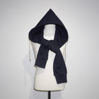 [SCYEBASICS] Fleece Back jersey Hooded Scarf サイベーシックス フリースバック フーデッド スカーフ - apartir Online Store アパルティール セレクトショップ