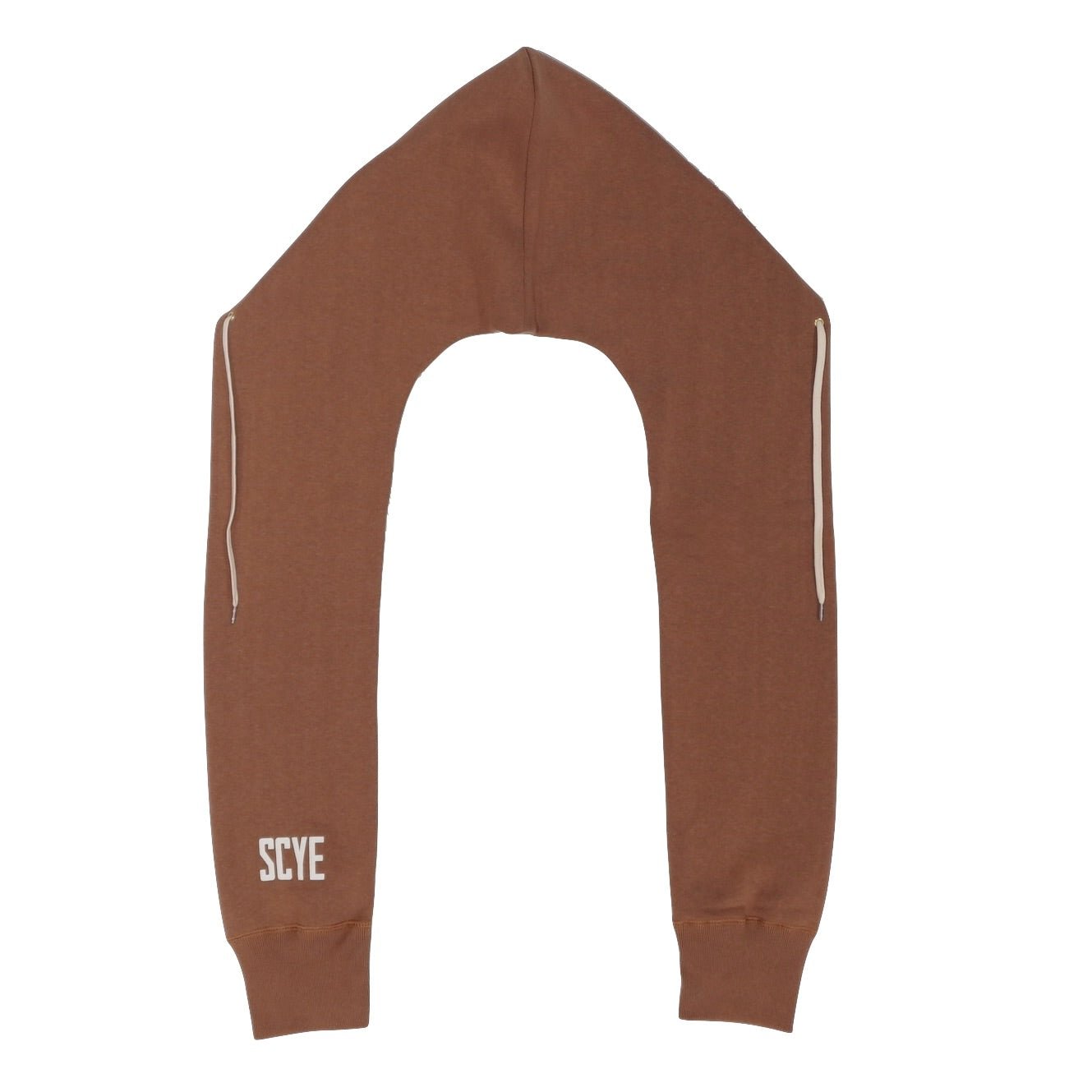 SCYEBASICS Fleece Back jersey Hooded Scarf サイベーシックス
