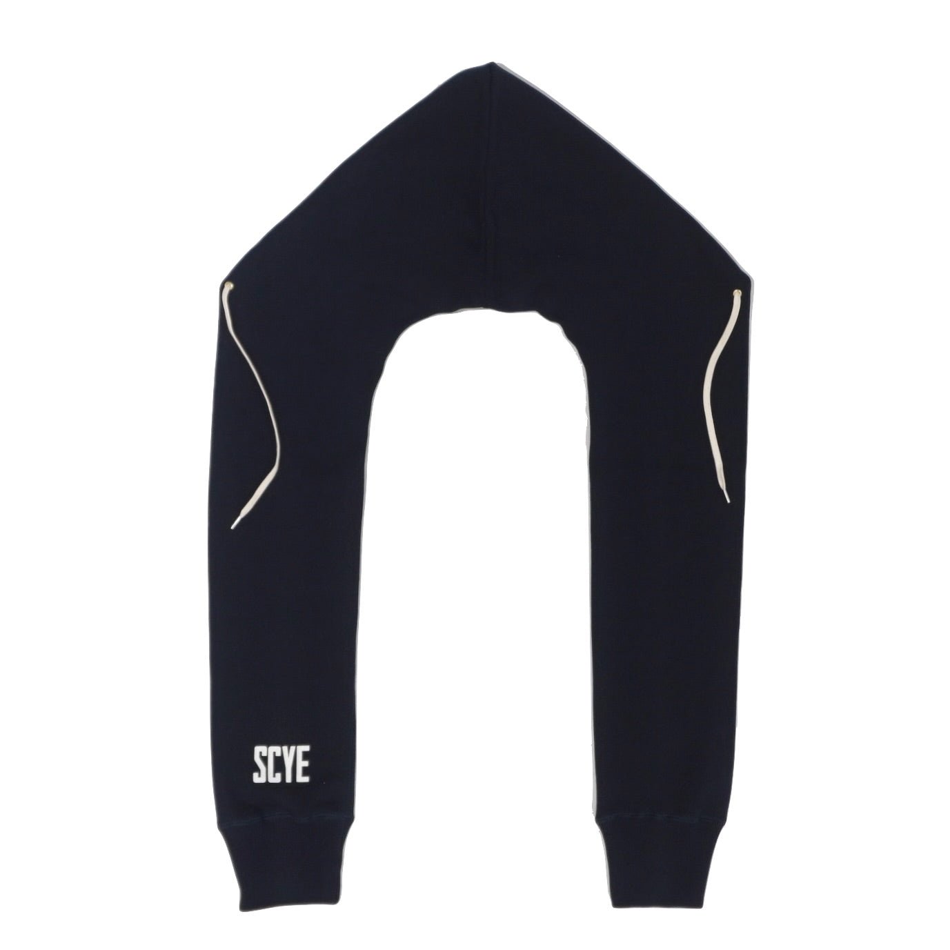 SCYEBASICS Fleece Back jersey Hooded Scarf サイベーシックス