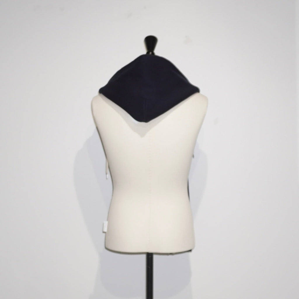 [SCYEBASICS] Fleece Back jersey Hooded Scarf サイベーシックス フリースバック フーデッド スカーフ - apartir Online Store アパルティール セレクトショップ