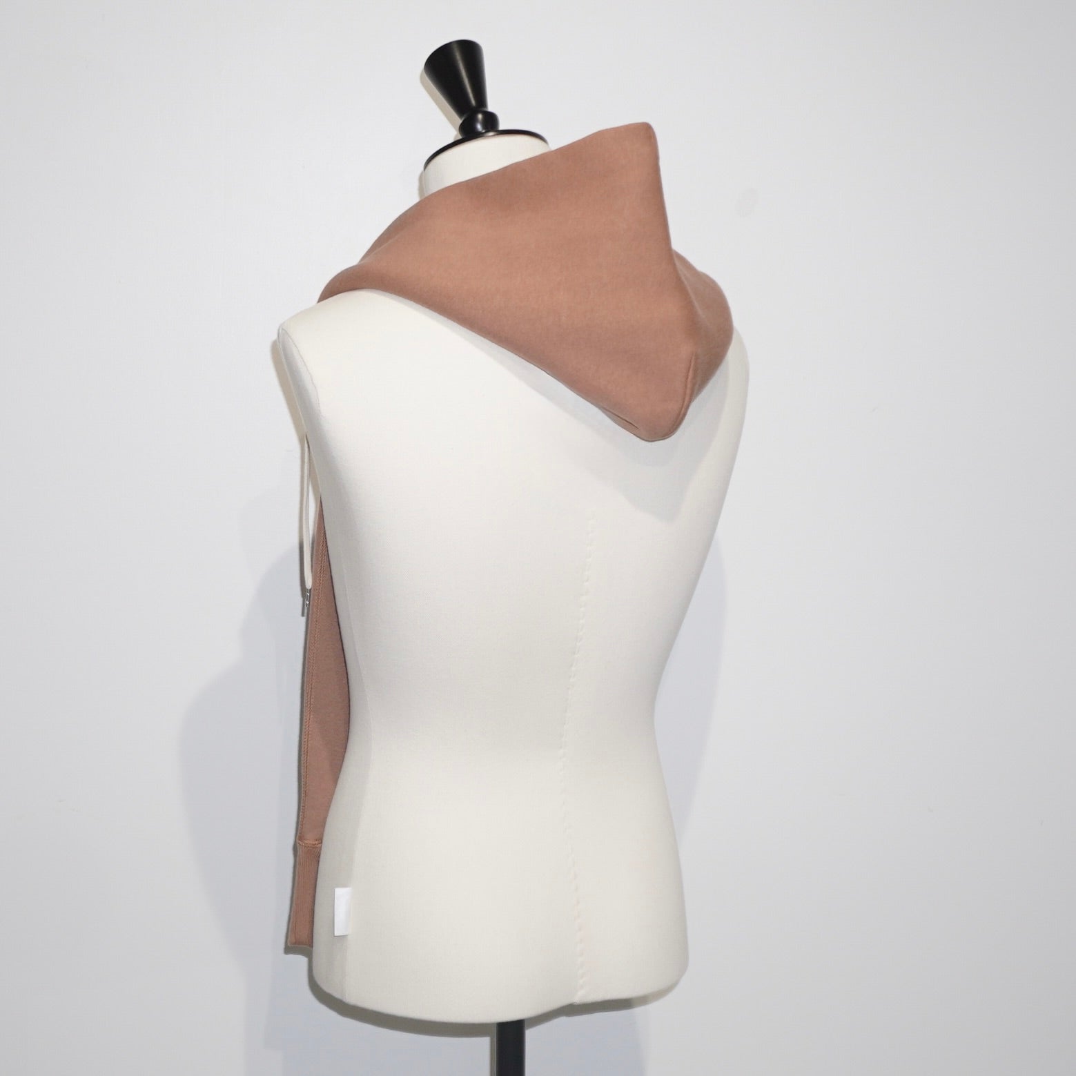 [SCYEBASICS] Fleece Back jersey Hooded Scarf サイベーシックス フリースバック フーデッド スカーフ - apartir Online Store アパルティール セレクトショップ