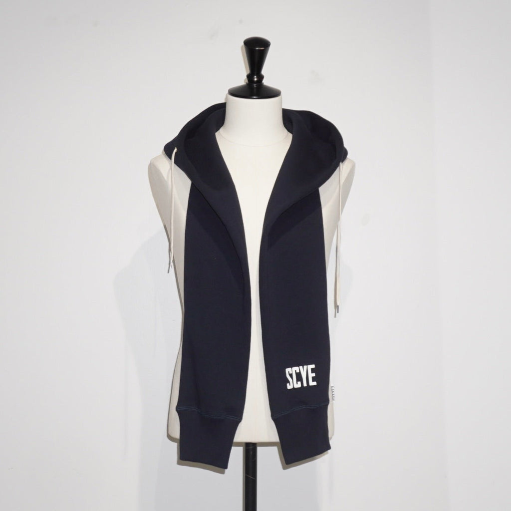 [SCYEBASICS] Fleece Back jersey Hooded Scarf サイベーシックス フリースバック フーデッド スカーフ - apartir Online Store アパルティール セレクトショップ