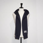 [SCYEBASICS] Fleece Back jersey Hooded Scarf サイベーシックス フリースバック フーデッド スカーフ - apartir Online Store アパルティール セレクトショップ