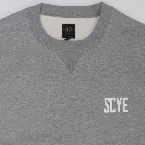 [SCYEBASICS] Fleece Back Jersey Sweat Shirt サイ フリースバック ジャージー スウェットシャツ - apartir Online Store アパルティール セレクトショップ