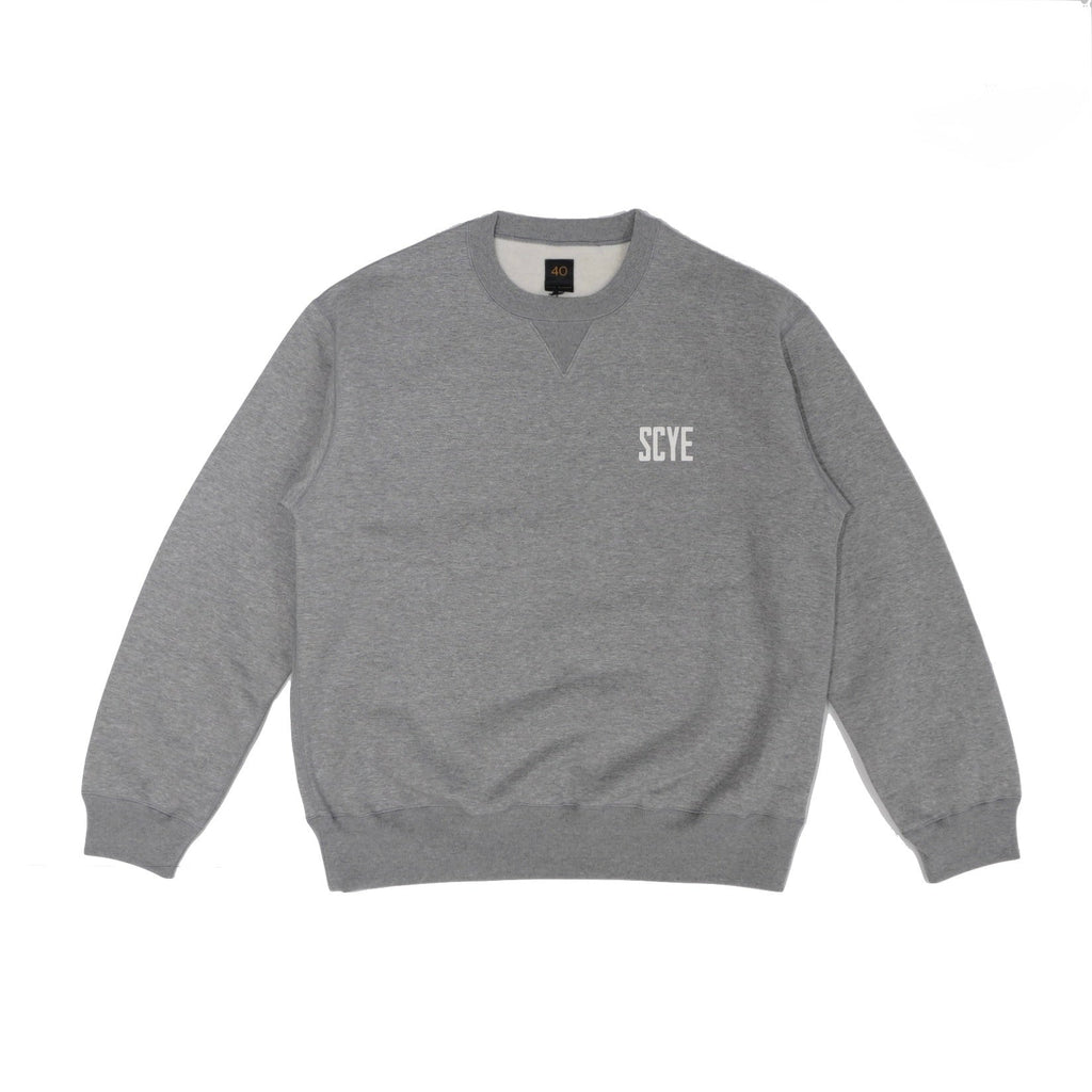 [SCYEBASICS] Fleece Back Jersey Sweat Shirt サイ フリースバック ジャージー スウェットシャツ - apartir Online Store アパルティール セレクトショップ