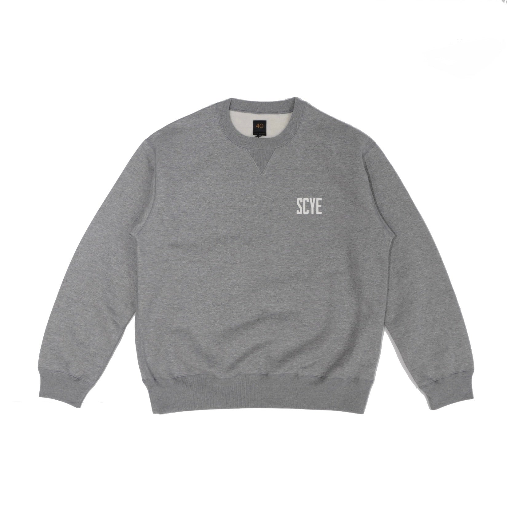 [SCYEBASICS] Fleece Back Jersey Sweat Shirt サイ フリースバック ジャージー スウェットシャツ - apartir Online Store アパルティール セレクトショップ