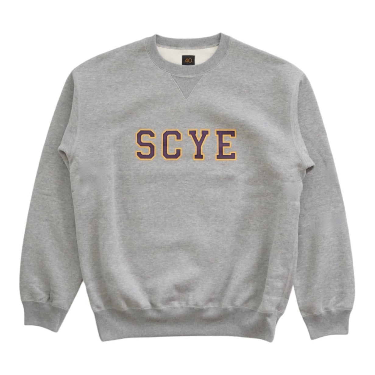 [SCYE BASICS] Fleece Back Jersey Sweat Shirt サイベーシックス フリースバック ジャージー スウェット - apartir Online Store アパルティール セレクトショップ