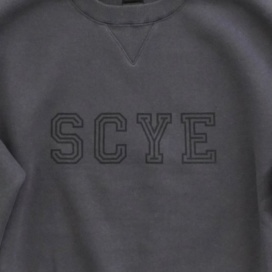 [SCYE BASICS] Fleece Back Jersey Sweat Shirt サイベーシックス フリースバック ジャージー スウェット - apartir Online Store アパルティール セレクトショップ