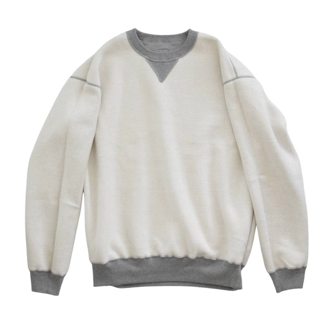 [SCYE BASICS] Fleece Back Jersey Sweat Shirt サイベーシックス フリースバック ジャージー スウェット - apartir Online Store アパルティール セレクトショップ