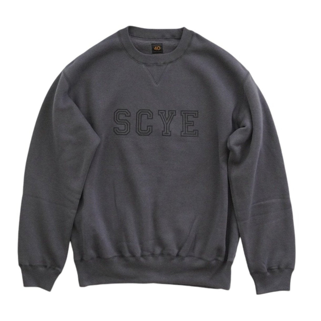 [SCYE BASICS] Fleece Back Jersey Sweat Shirt サイベーシックス フリースバック ジャージー スウェット - apartir Online Store アパルティール セレクトショップ