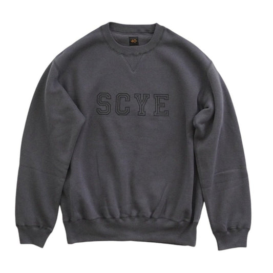 [SCYEBASICS] Fleece Back Jersey Sweat Shirt サイベーシックス フリースバック ジャージー スウェット スウェット - #shop_name #アパルティール# #名古屋# #セレクトショップ#