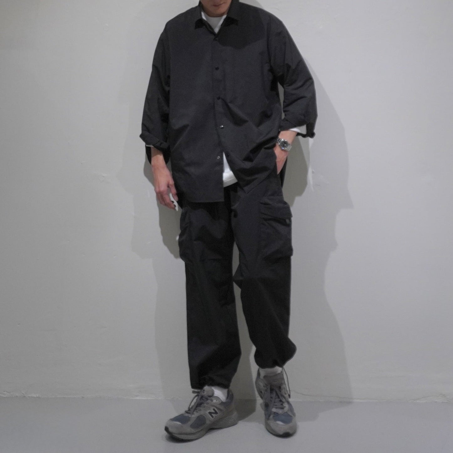 [SCYEBASICS] High Density Mil Cloth Cargo Trousers - apartir Online Store アパルティール セレクトショップ