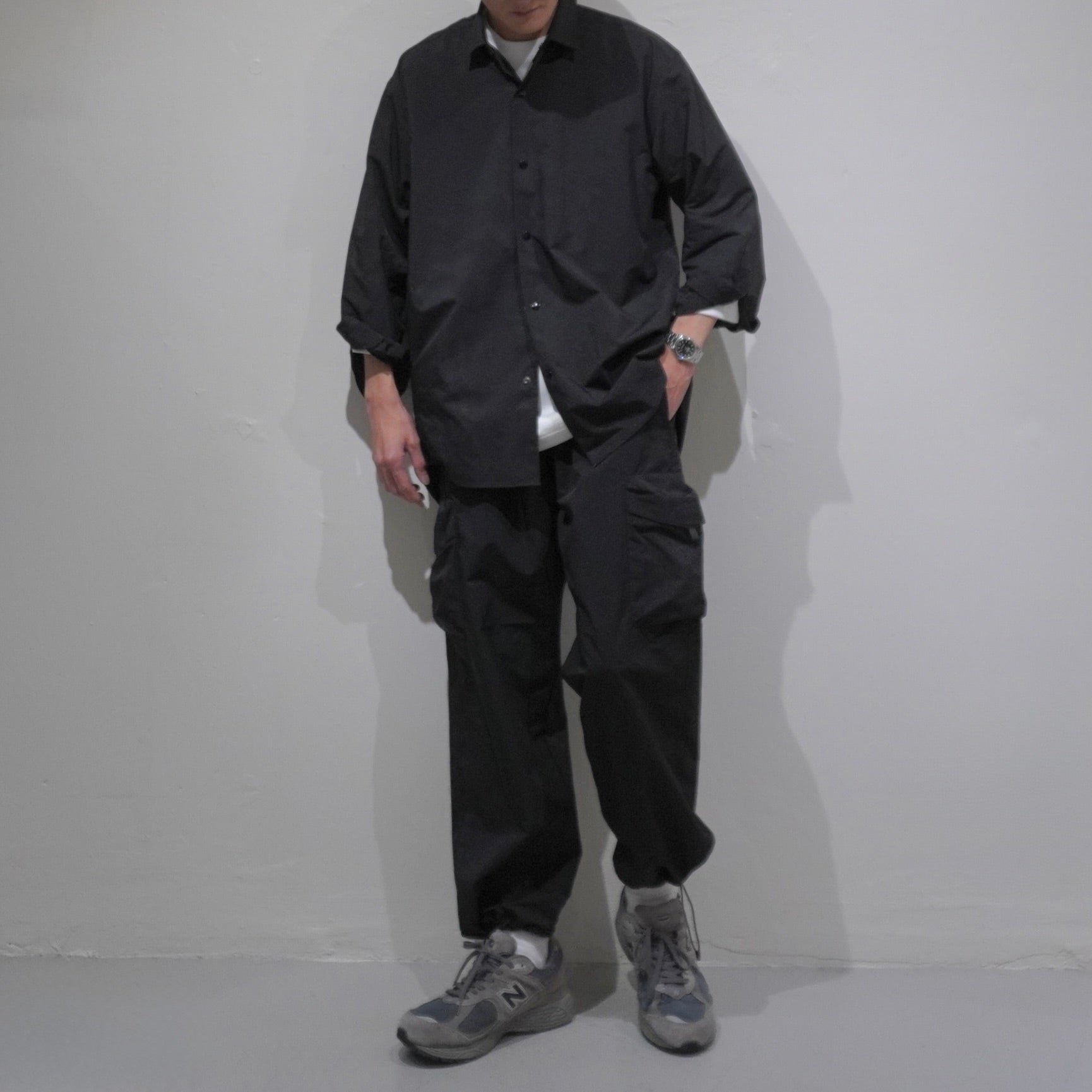 [SCYEBASICS] High Density Mil Cloth Cargo Trousers - apartir Online Store アパルティール セレクトショップ