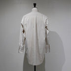 [SCYEBASICS] High Density Mil Cloth Snap Shirt - apartir Online Store アパルティール セレクトショップ