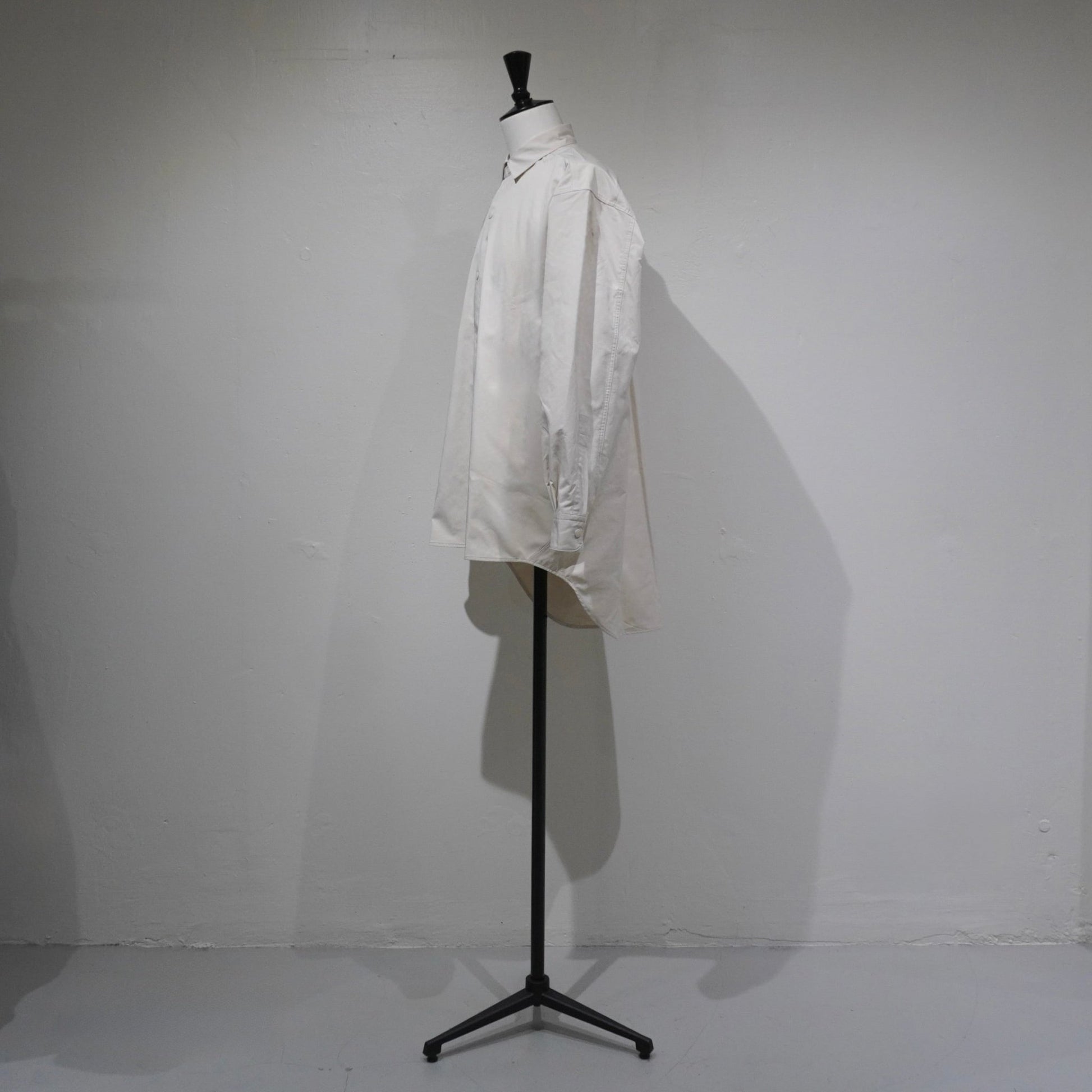 [SCYEBASICS] High Density Mil Cloth Snap Shirt - apartir Online Store アパルティール セレクトショップ