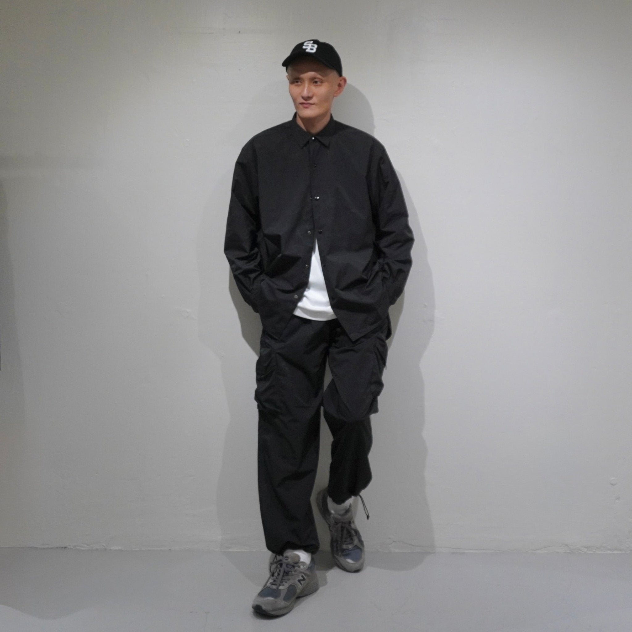 [SCYEBASICS] High Density Mil Cloth Snap Shirt - apartir Online Store アパルティール セレクトショップ