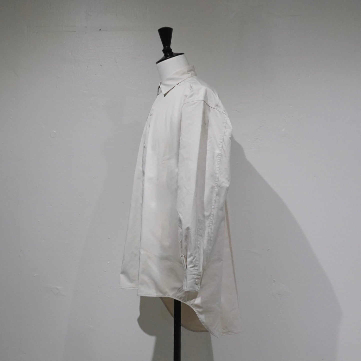 [SCYEBASICS] High Density Mil Cloth Snap Shirt - apartir Online Store アパルティール セレクトショップ