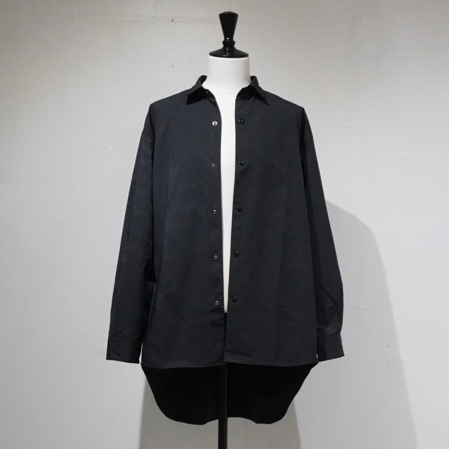[SCYEBASICS] High Density Mil Cloth Snap Shirt - apartir Online Store アパルティール セレクトショップ