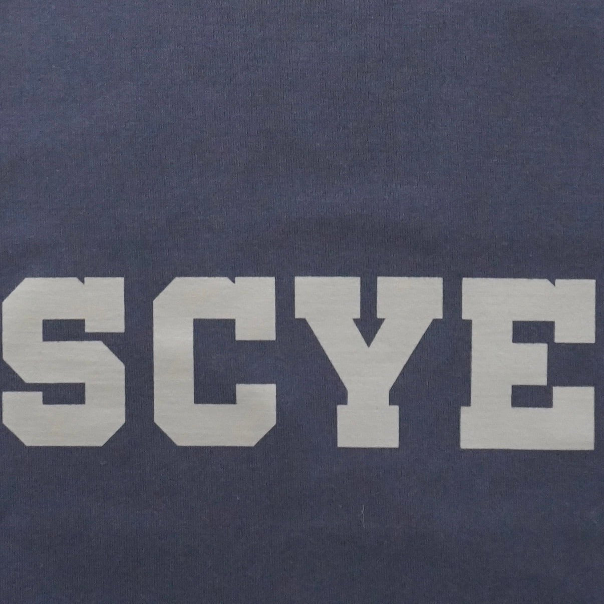 [SCYEBASICS] Logo - Flocked Ringer T - Shirt Tシャツ - #shop_name #アパルティール# #名古屋# #セレクトショップ#