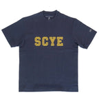 [SCYE BASICS] Logo - Flocked T-Shirt サイベーシックス ロゴ フロッキープリントTシャツ - apartir Online Store アパルティール セレクトショップ