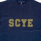 [SCYE BASICS] Logo - Flocked T-Shirt サイベーシックス ロゴ フロッキープリントTシャツ - apartir Online Store アパルティール セレクトショップ