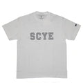[SCYE BASICS] Logo - Flocked T-Shirt サイベーシックス ロゴ フロッキープリントTシャツ - apartir Online Store アパルティール セレクトショップ