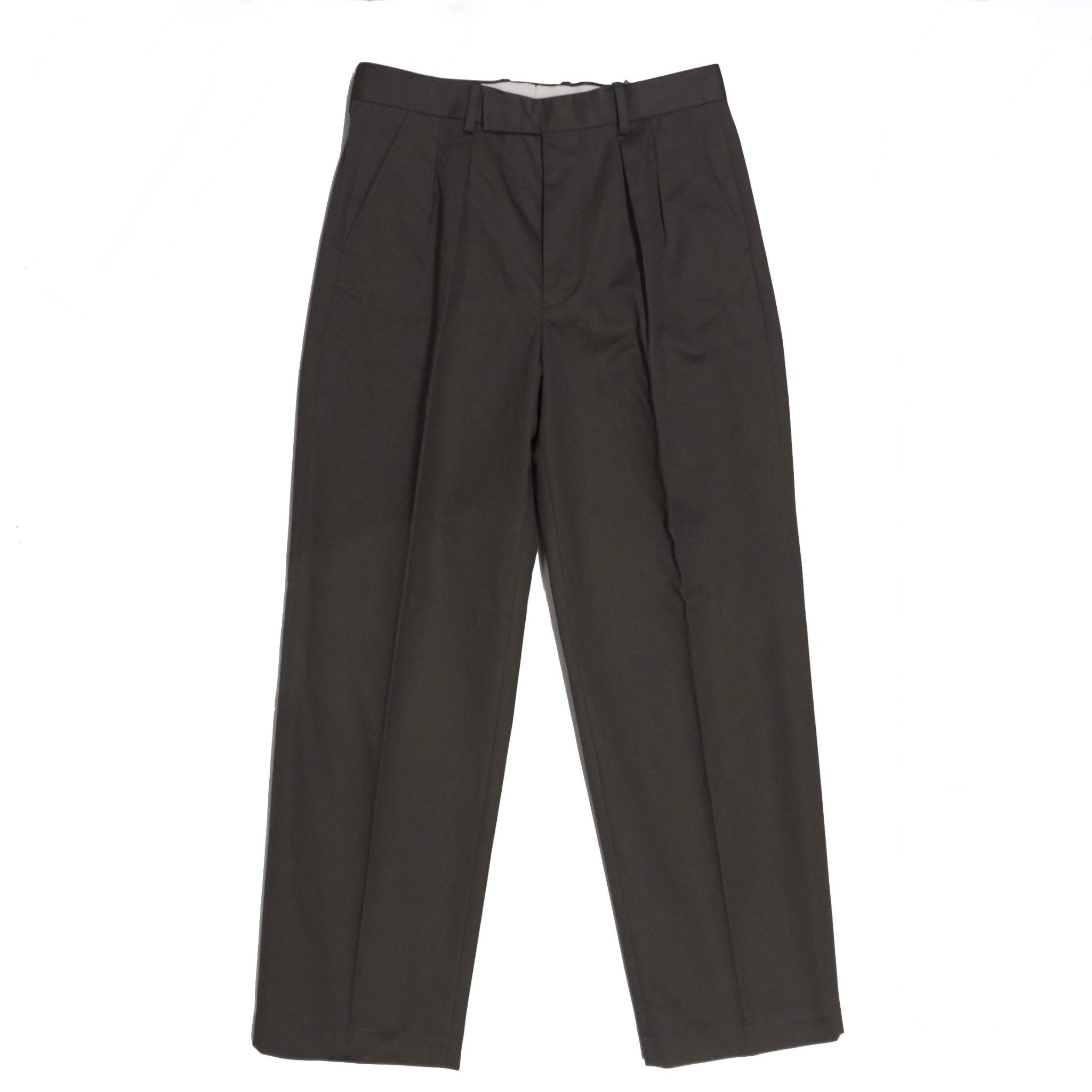 [SCYE BASICS] San Joaquin Cotton Pleated Trousers サイベーシックス サンホアキン コットン プリーテッド トラウザーズ - apartir Online Store アパルティール セレクトショップ