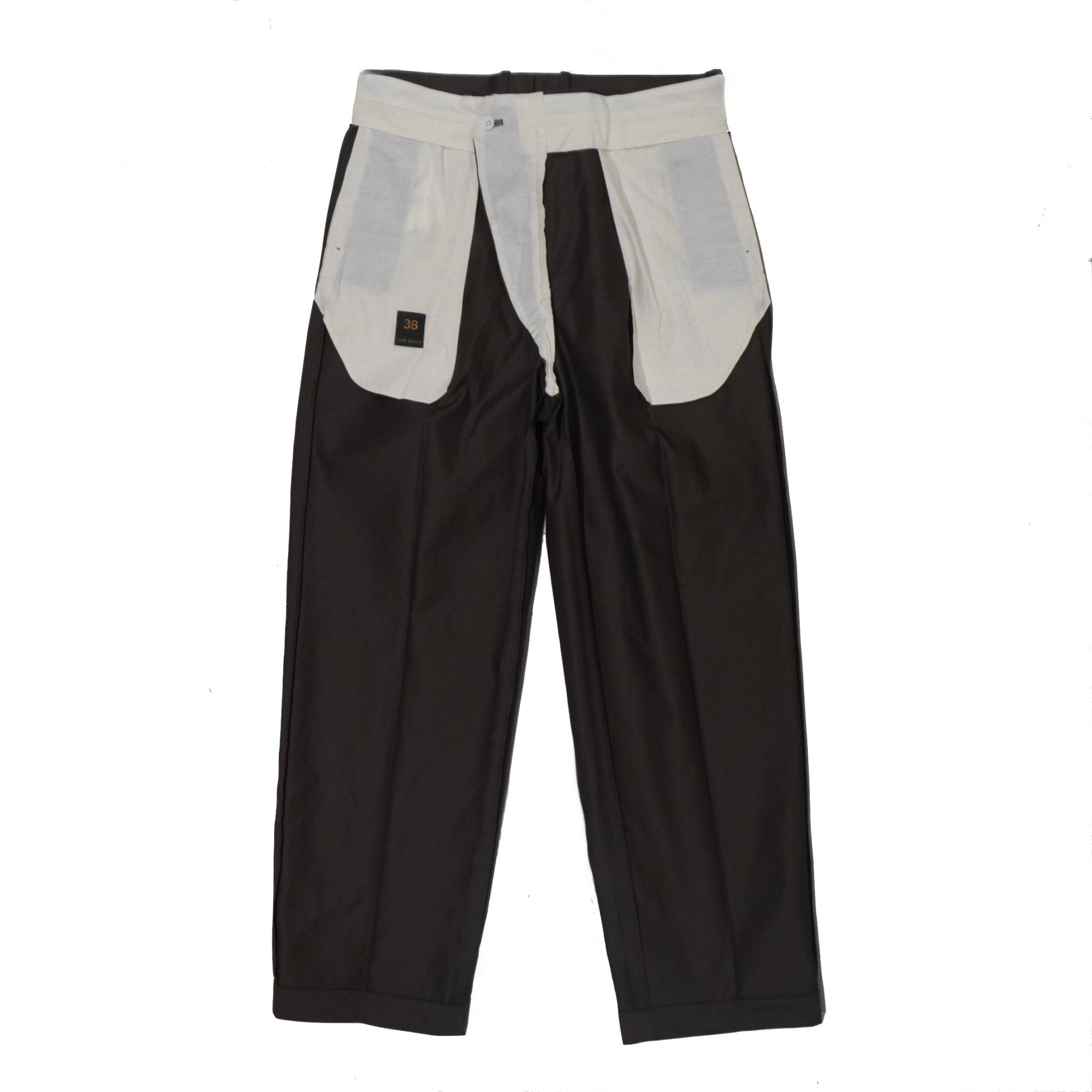 SCYE BASICS] San Joaquin Cotton Pleated Trousers サンホアキン