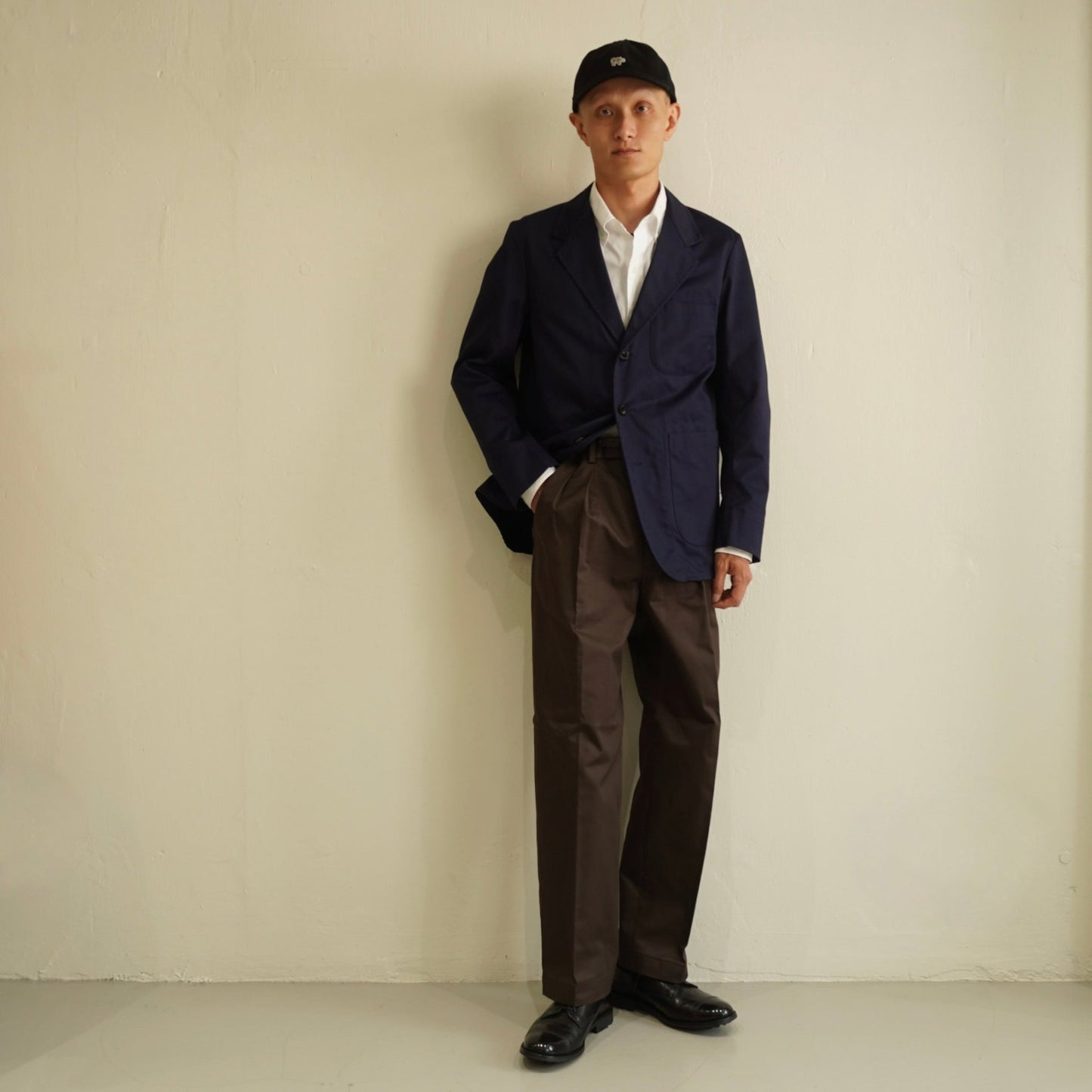 [SCYEBASICS] San Joaquin Cotton Pleated Trousers サイベーシックス サンホアキン コットン プリーテッド トラウザーズ パンツ - #shop_name #アパルティール# #名古屋# #セレクトショップ#