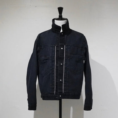 [SCYEBASICS] Selvage Black Denim Jacket Type2 - apartir Online Store アパルティール セレクトショップ