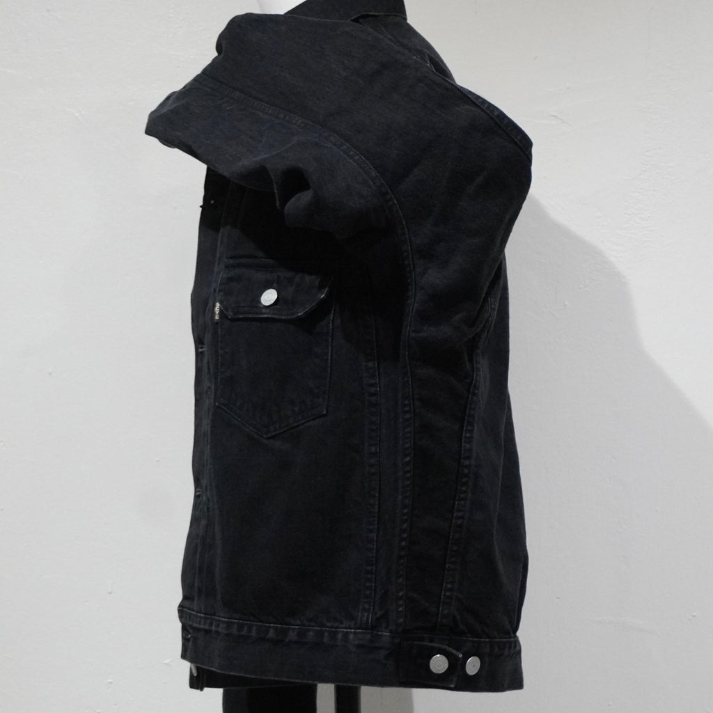 [SCYEBASICS] Selvage Black Denim Jacket Type2 - apartir Online Store アパルティール セレクトショップ