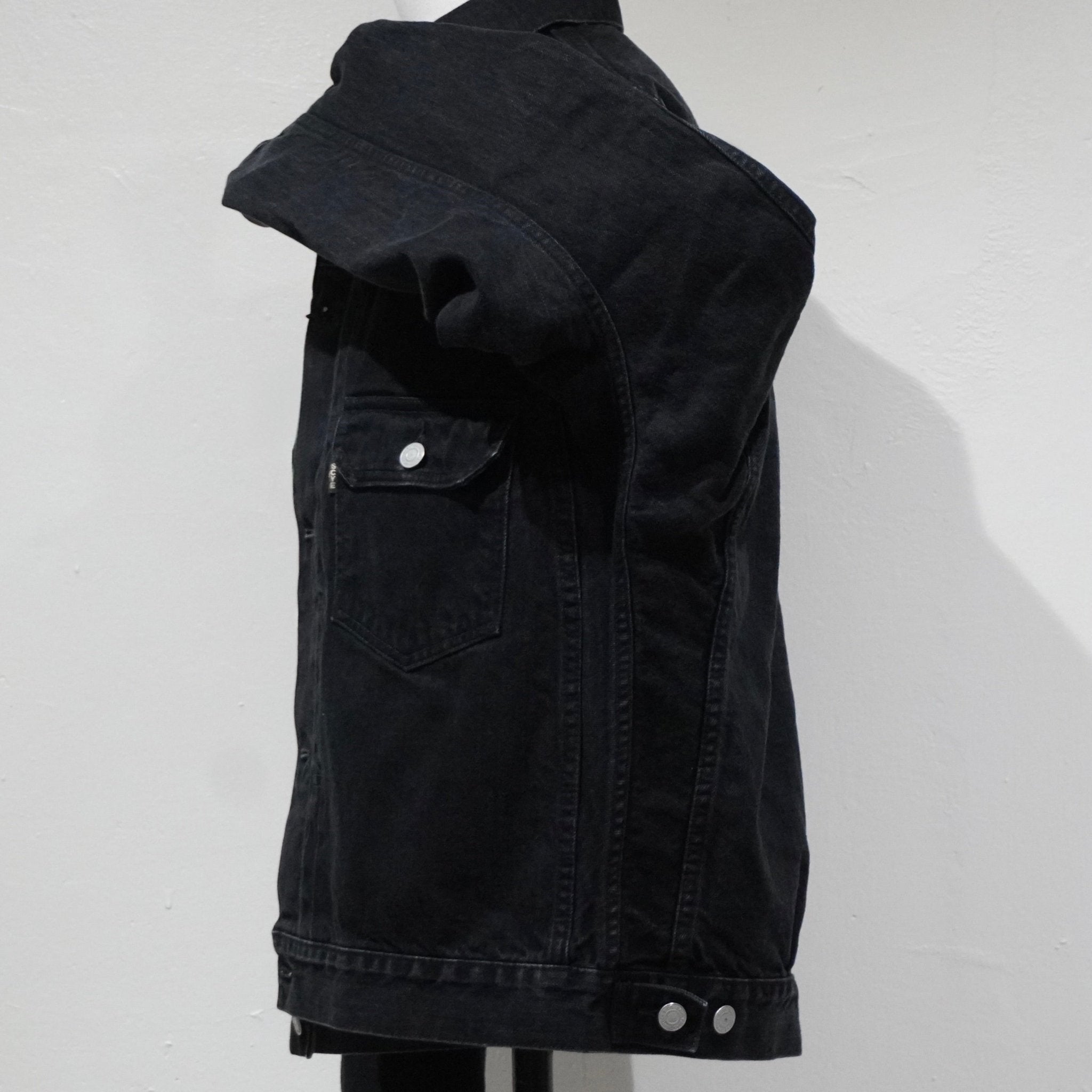 [SCYEBASICS] Selvage Black Denim Jacket Type2 - apartir Online Store アパルティール セレクトショップ