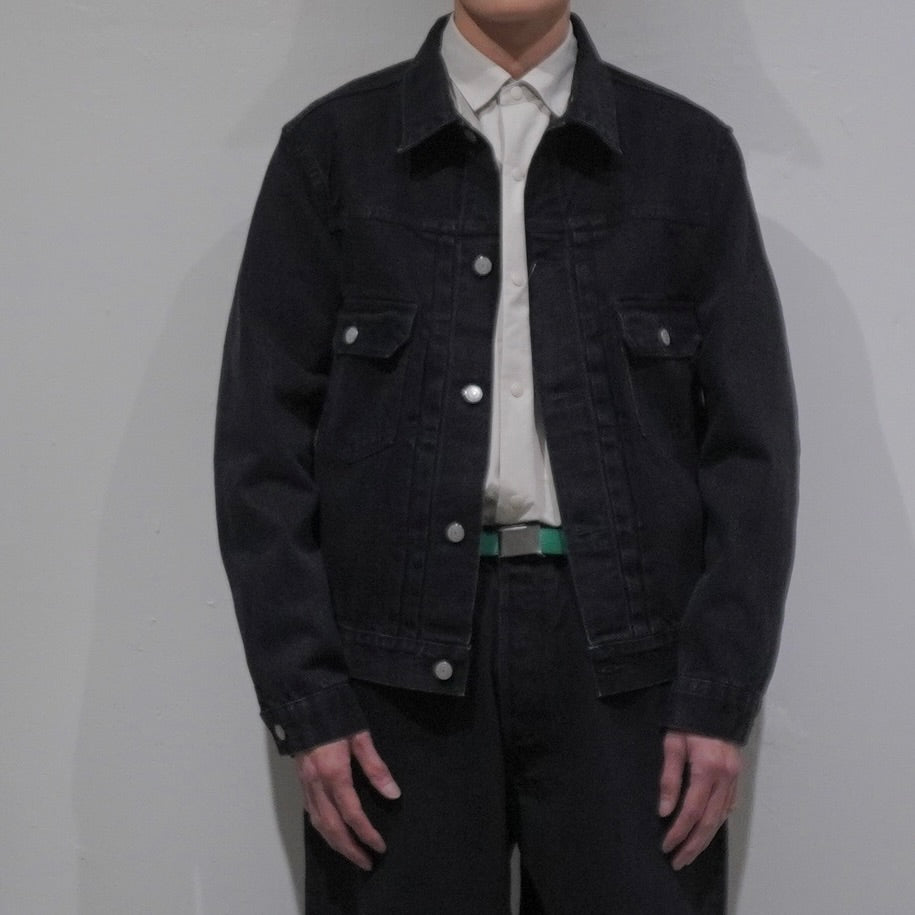 [SCYEBASICS] Selvage Black Denim Jacket Type2 - apartir Online Store アパルティール セレクトショップ