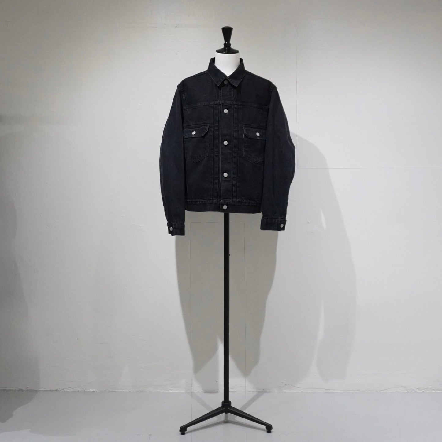 [SCYEBASICS] Selvage Black Denim Jacket Type2 - apartir Online Store アパルティール セレクトショップ