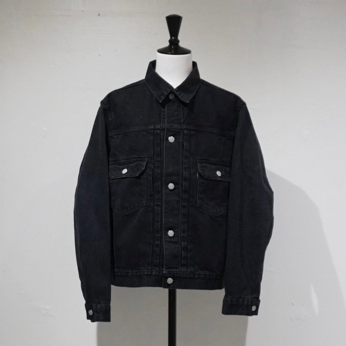 [SCYEBASICS] Selvage Black Denim Jacket Type2 - apartir Online Store アパルティール セレクトショップ