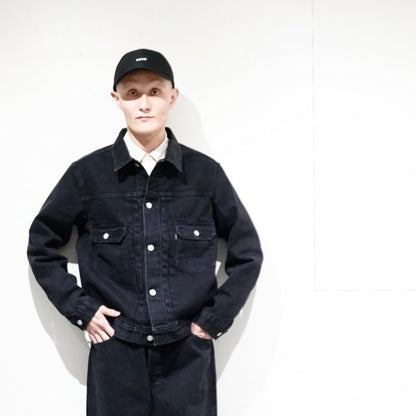 [SCYEBASICS] Selvage Black Denim Jacket Type2 - apartir Online Store アパルティール セレクトショップ