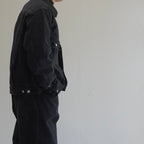 [SCYEBASICS] Selvedge Denim Baggy Jeans Black - apartir Online Store アパルティール セレクトショップ