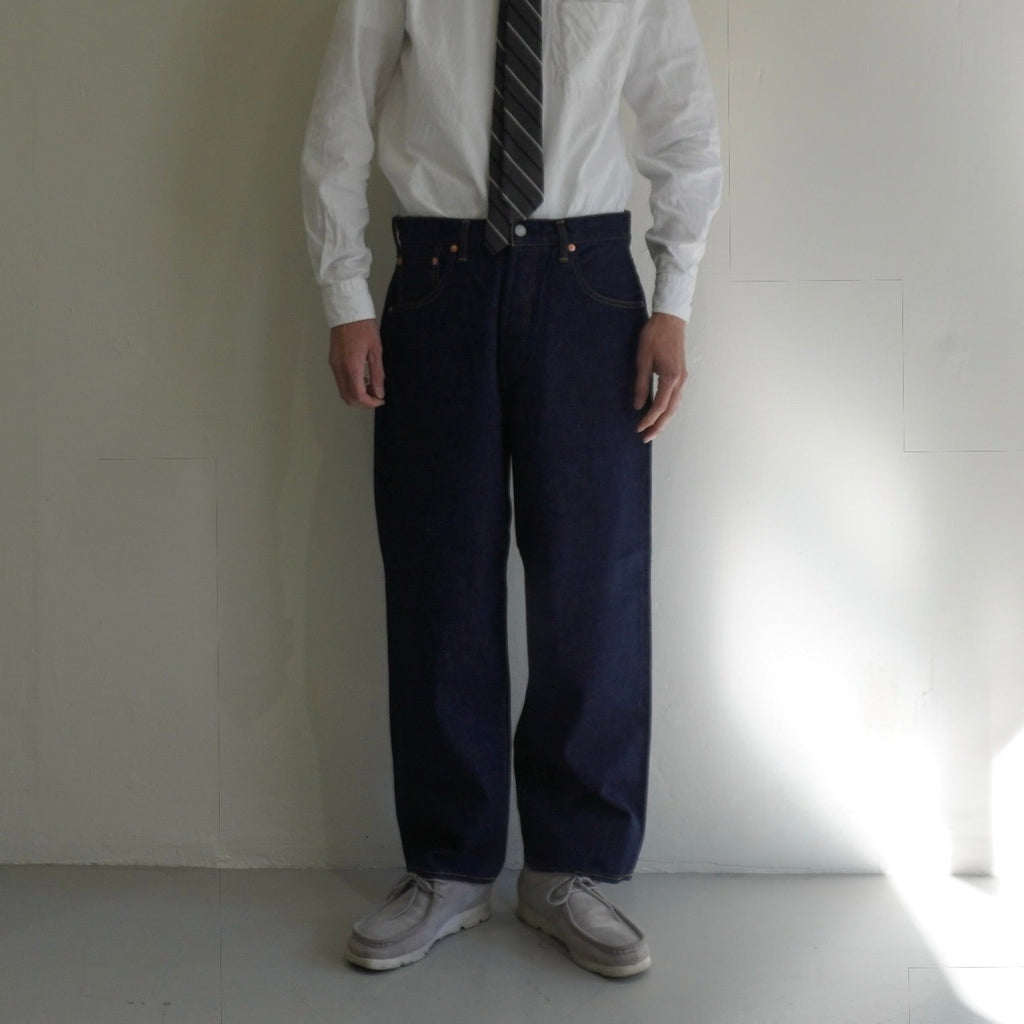 [SCYEBASICS] Selvedge Denim Baggy Jeans Indigo - apartir Online Store アパルティール セレクトショップ