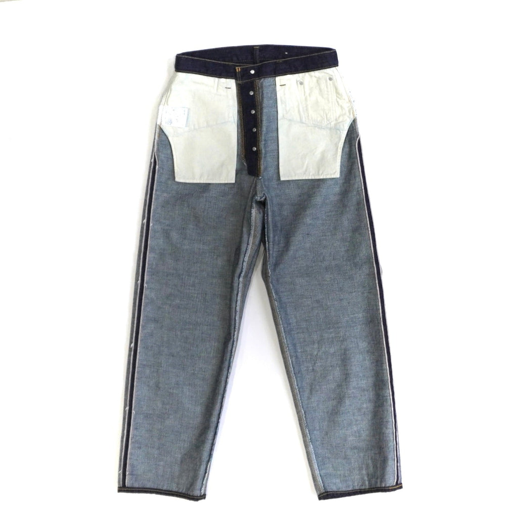 [SCYEBASICS] Selvedge Denim Baggy Jeans Indigo - apartir Online Store アパルティール セレクトショップ