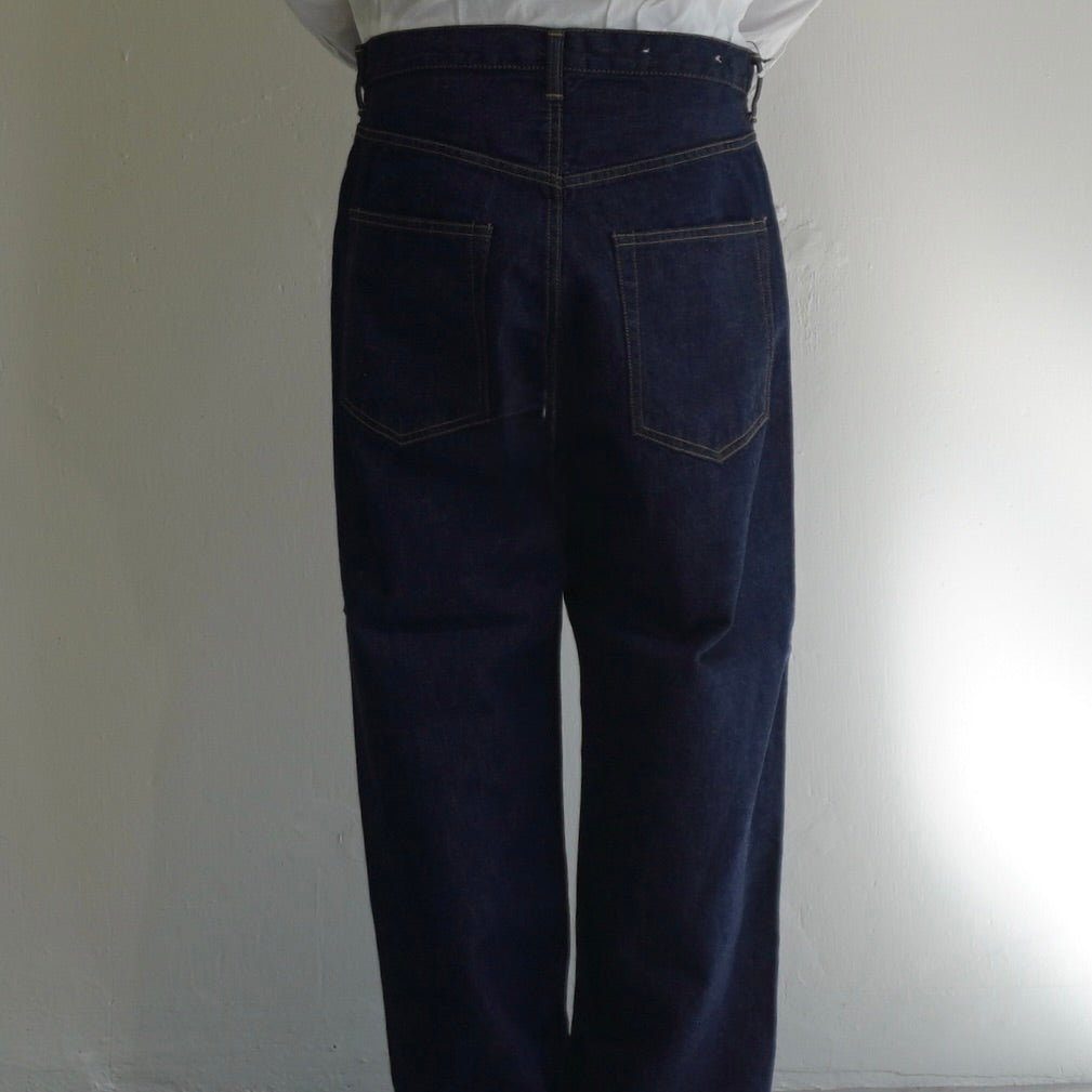[SCYEBASICS] Selvedge Denim Baggy Jeans Indigo - apartir Online Store アパルティール セレクトショップ