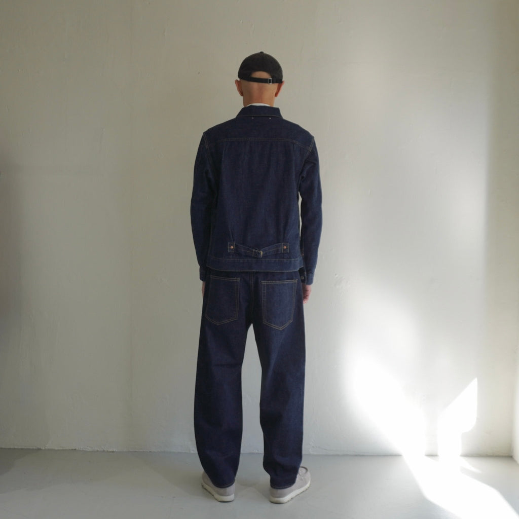 [SCYEBASICS] Selvedge Denim Baggy Jeans Indigo - apartir Online Store アパルティール セレクトショップ