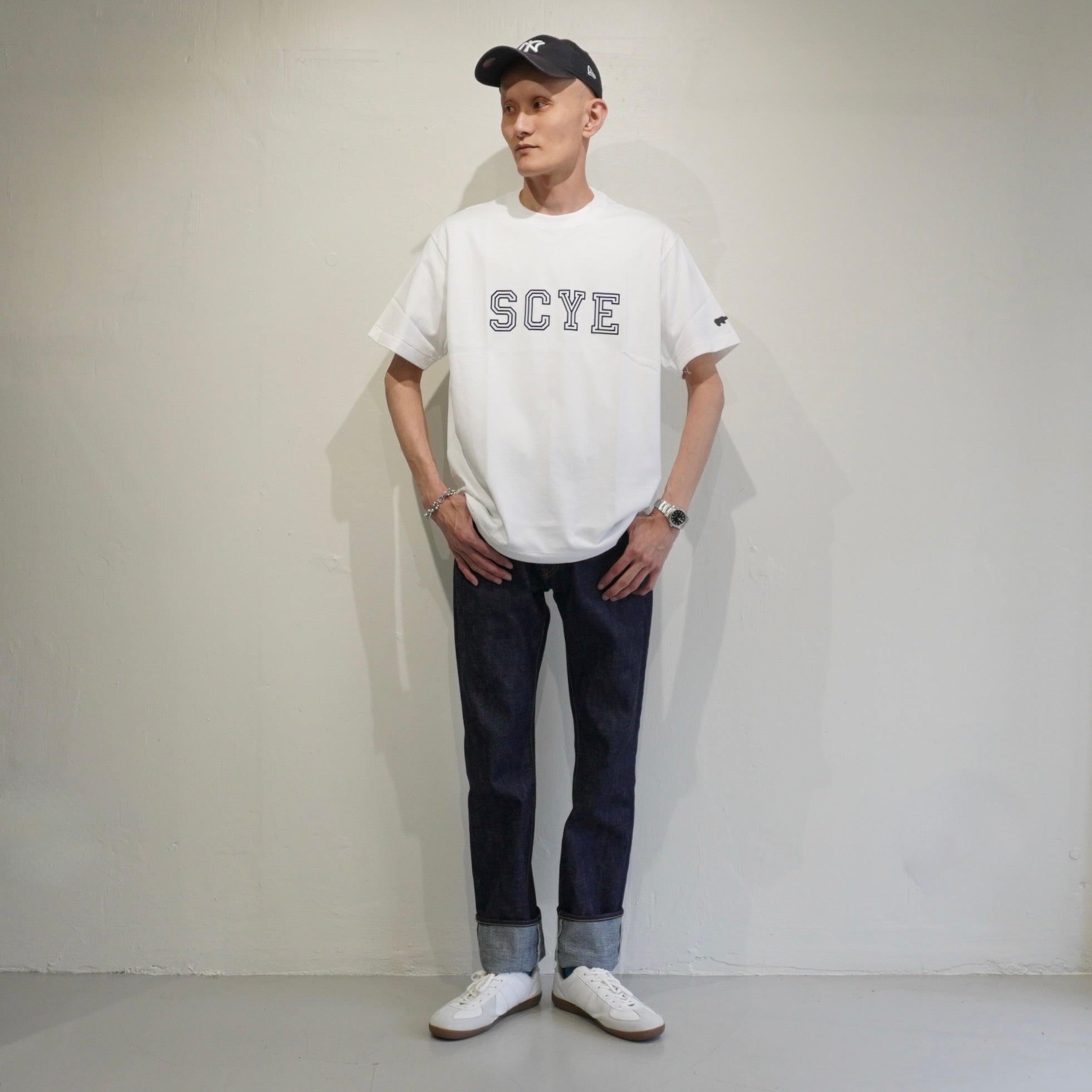 [SCYE BASICS] Selvedge Denim Straight Leg Jeans セルビッヂ デニム ストレート ジーンズ - apartir Online Store アパルティール セレクトショップ